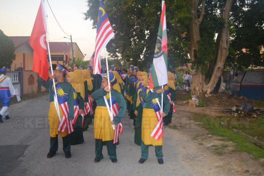 Perbarisan Sempena Sambutan Hari Kebangsaan Ke-62