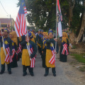 Perbarisan Sempena Sambutan Hari Kebangsaan Ke-62