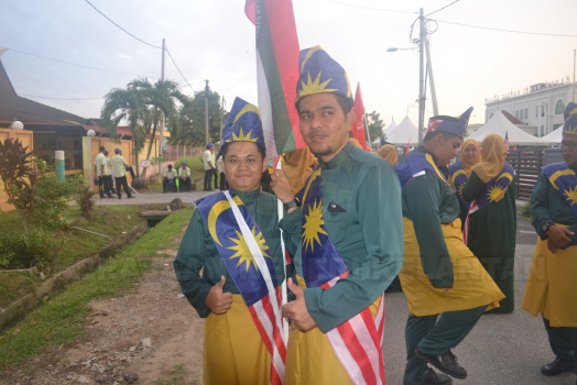 Perbarisan Sempena Sambutan Hari Kebangsaan Ke-62