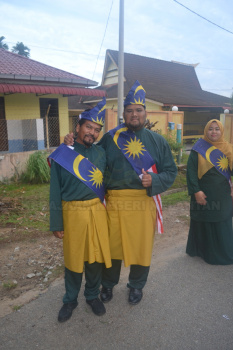 Perbarisan Sempena Sambutan Hari Kebangsaan Ke-62