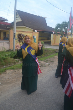 Perbarisan Sempena Sambutan Hari Kebangsaan Ke-62