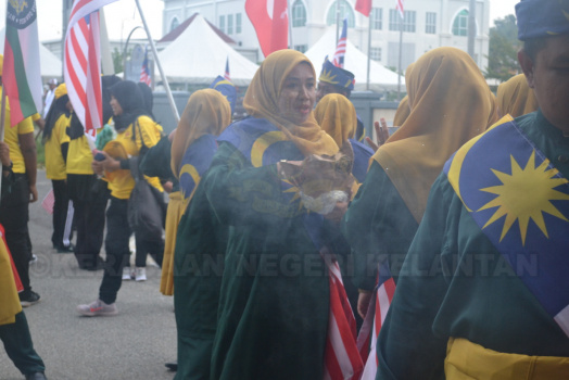 Perbarisan Sempena Sambutan Hari Kebangsaan Ke-62