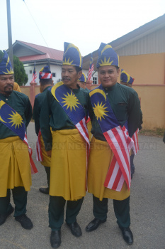Perbarisan Sempena Sambutan Hari Kebangsaan Ke-62