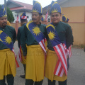 Perbarisan Sempena Sambutan Hari Kebangsaan Ke-62