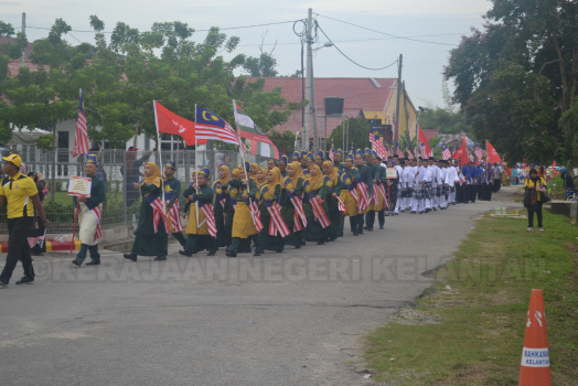 Perbarisan Sempena Sambutan Hari Kebangsaan Ke-62