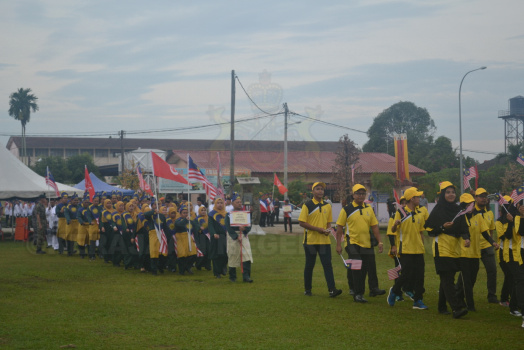 Perbarisan Sempena Sambutan Hari Kebangsaan Ke-62