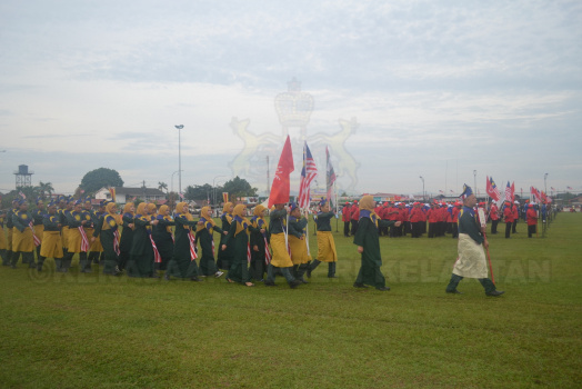 Perbarisan Sempena Sambutan Hari Kebangsaan Ke-62