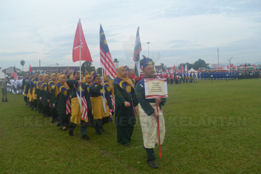 Perbarisan Sempena Sambutan Hari Kebangsaan Ke-62