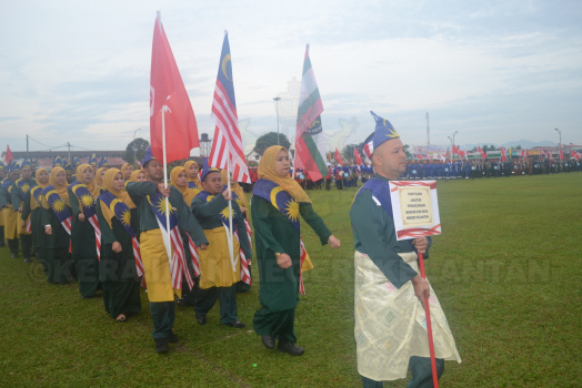 Perbarisan Sempena Sambutan Hari Kebangsaan Ke-62