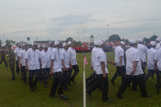 Perbarisan Sempena Sambutan Hari Kebangsaan Ke-62