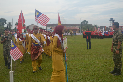 Perbarisan Sempena Sambutan Hari Kebangsaan Ke-62