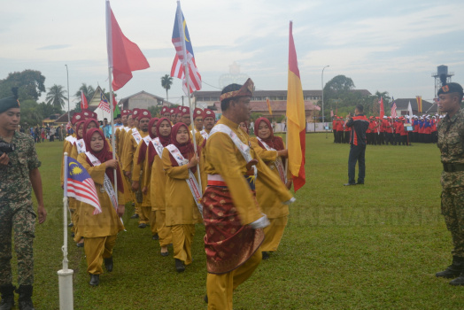Perbarisan Sempena Sambutan Hari Kebangsaan Ke-62