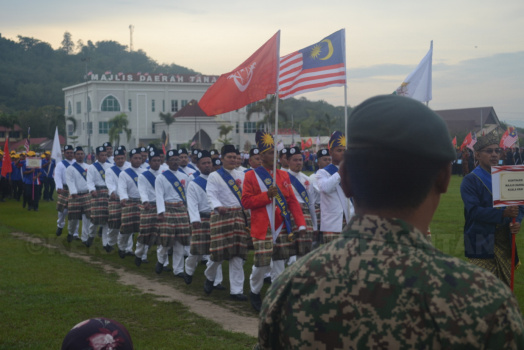 Perbarisan Sempena Sambutan Hari Kebangsaan Ke-62