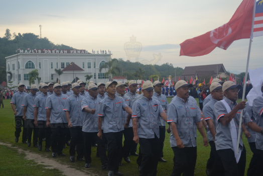 Perbarisan Sempena Sambutan Hari Kebangsaan Ke-62