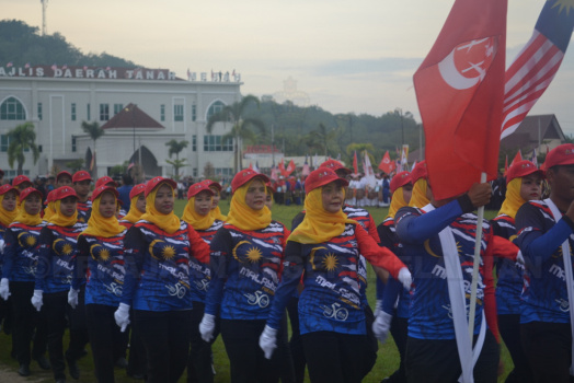 Perbarisan Sempena Sambutan Hari Kebangsaan Ke-62