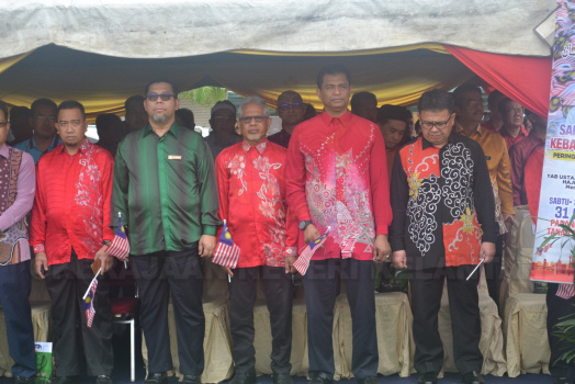 Perbarisan Sempena Sambutan Hari Kebangsaan Ke-62