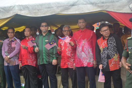 Perbarisan Sempena Sambutan Hari Kebangsaan Ke-62