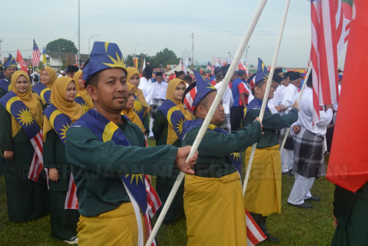 Perbarisan Sempena Sambutan Hari Kebangsaan Ke-62