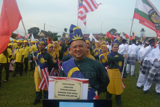 Perbarisan Sempena Sambutan Hari Kebangsaan Ke-62