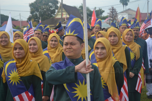 Perbarisan Sempena Sambutan Hari Kebangsaan Ke-62