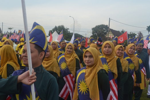 Perbarisan Sempena Sambutan Hari Kebangsaan Ke-62