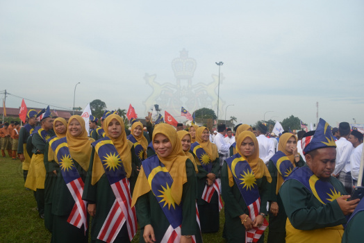 Perbarisan Sempena Sambutan Hari Kebangsaan Ke-62