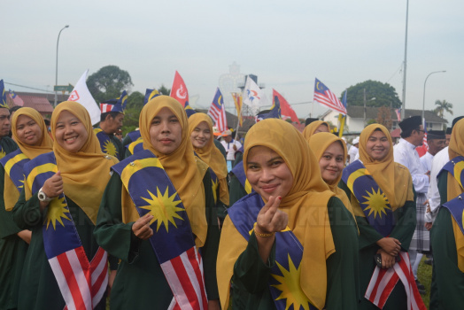 Perbarisan Sempena Sambutan Hari Kebangsaan Ke-62