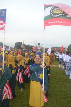 Perbarisan Sempena Sambutan Hari Kebangsaan Ke-62