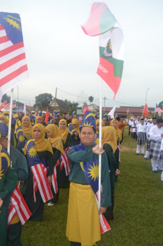 Perbarisan Sempena Sambutan Hari Kebangsaan Ke-62