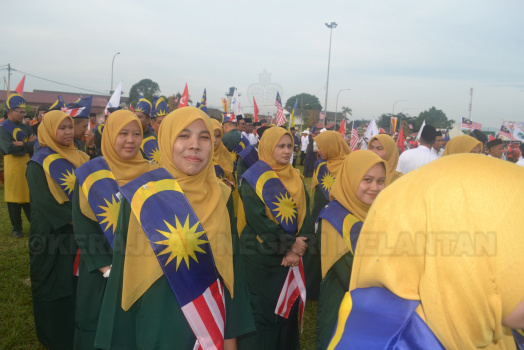 Perbarisan Sempena Sambutan Hari Kebangsaan Ke-62