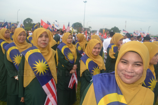 Perbarisan Sempena Sambutan Hari Kebangsaan Ke-62