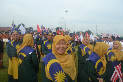 Perbarisan Sempena Sambutan Hari Kebangsaan Ke-62