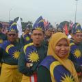 Perbarisan Sempena Sambutan Hari Kebangsaan Ke-62