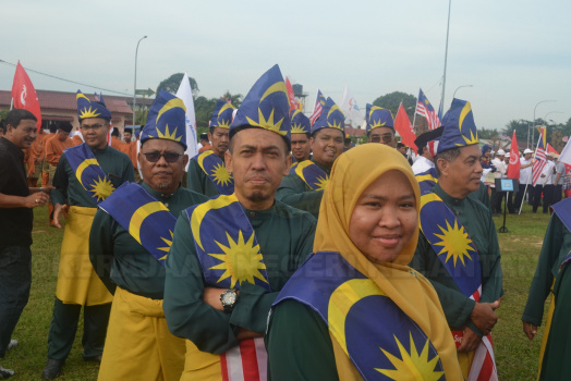 Perbarisan Sempena Sambutan Hari Kebangsaan Ke-62