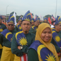 Perbarisan Sempena Sambutan Hari Kebangsaan Ke-62