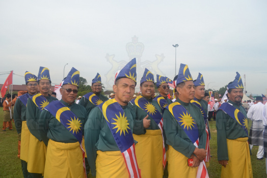 Perbarisan Sempena Sambutan Hari Kebangsaan Ke-62