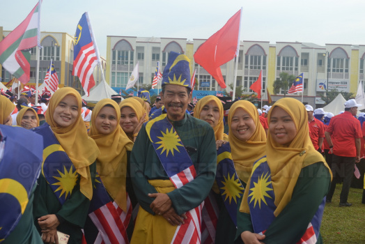 Perbarisan Sempena Sambutan Hari Kebangsaan Ke-62