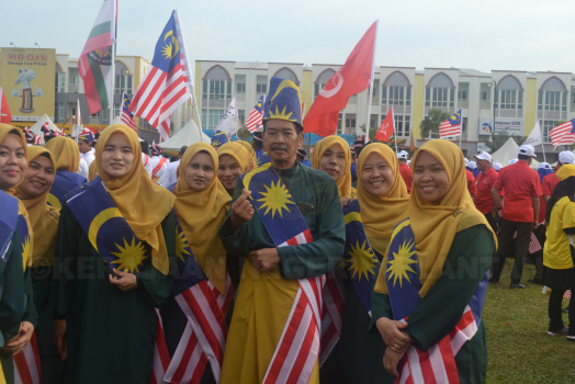 Perbarisan Sempena Sambutan Hari Kebangsaan Ke-62