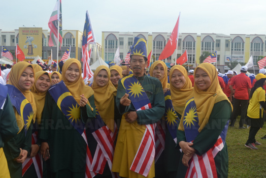 Perbarisan Sempena Sambutan Hari Kebangsaan Ke-62