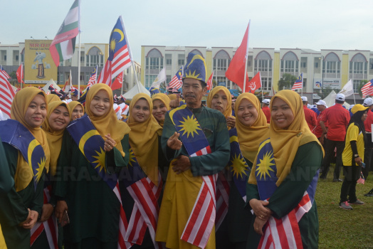 Perbarisan Sempena Sambutan Hari Kebangsaan Ke-62