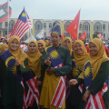 Perbarisan Sempena Sambutan Hari Kebangsaan Ke-62