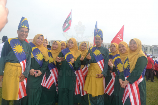 Perbarisan Sempena Sambutan Hari Kebangsaan Ke-62