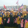 Perbarisan Sempena Sambutan Hari Kebangsaan Ke-62