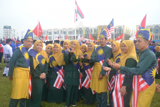 Perbarisan Sempena Sambutan Hari Kebangsaan Ke-62