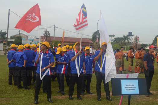 Perbarisan Sempena Sambutan Hari Kebangsaan Ke-62