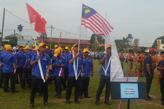 Perbarisan Sempena Sambutan Hari Kebangsaan Ke-62
