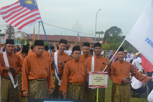 Perbarisan Sempena Sambutan Hari Kebangsaan Ke-62