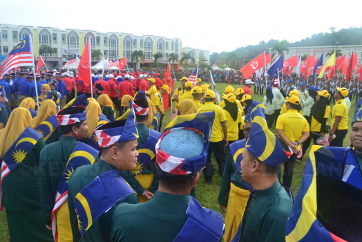 Perbarisan Sempena Sambutan Hari Kebangsaan Ke-62