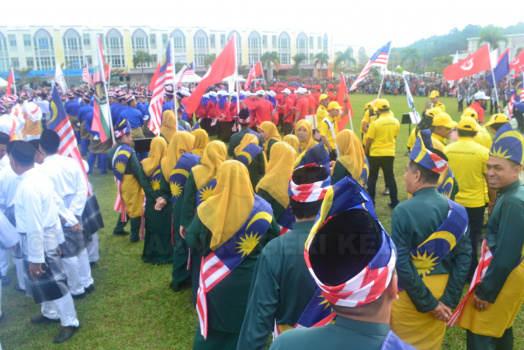 Perbarisan Sempena Sambutan Hari Kebangsaan Ke-62