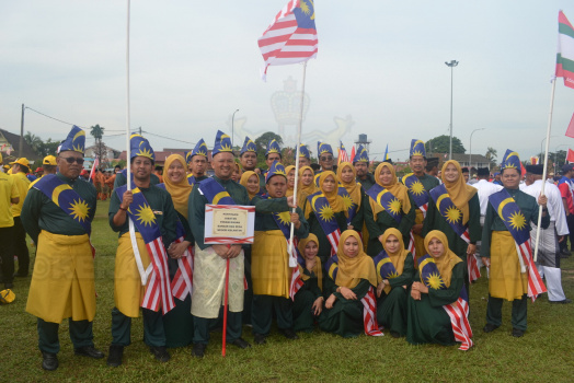 Perbarisan Sempena Sambutan Hari Kebangsaan Ke-62
